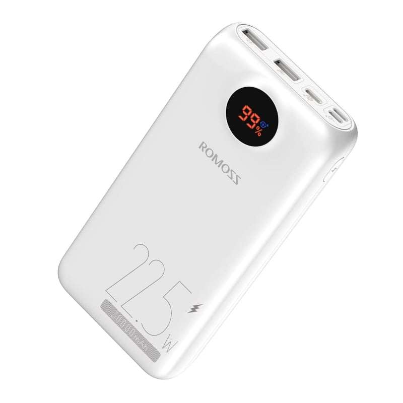 Romoss 30000mah 22.5w Power Bank WHT