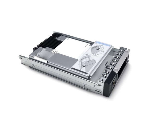 Dell 960GB SSD SATA Read Intensive 6Gbps 512e 2.5in with 3.5in HYB CARR/ CUS Kit