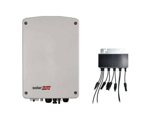 This is a SolarEdge single-phase inverter.  It has 2.0 kW of power.  It uses compact technology. ...