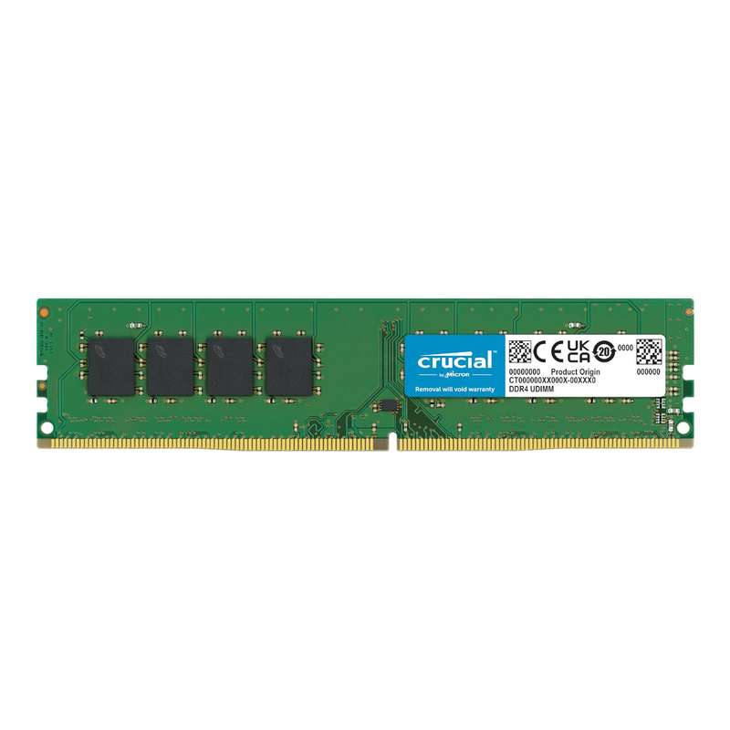 Crucial 16GB DDR4 3200MHz UDIMM Desktop Memory