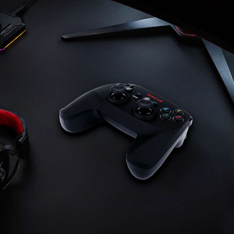 Redragon HARROW Wireless X/D-input(Digital/Analog) PC Controller - Black