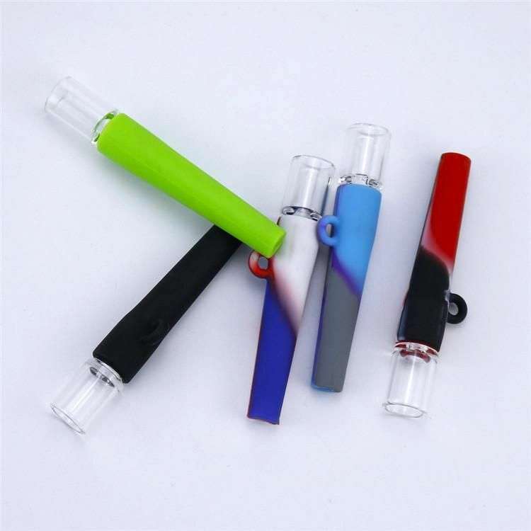 One Hitter Silicone And Glass Pipe