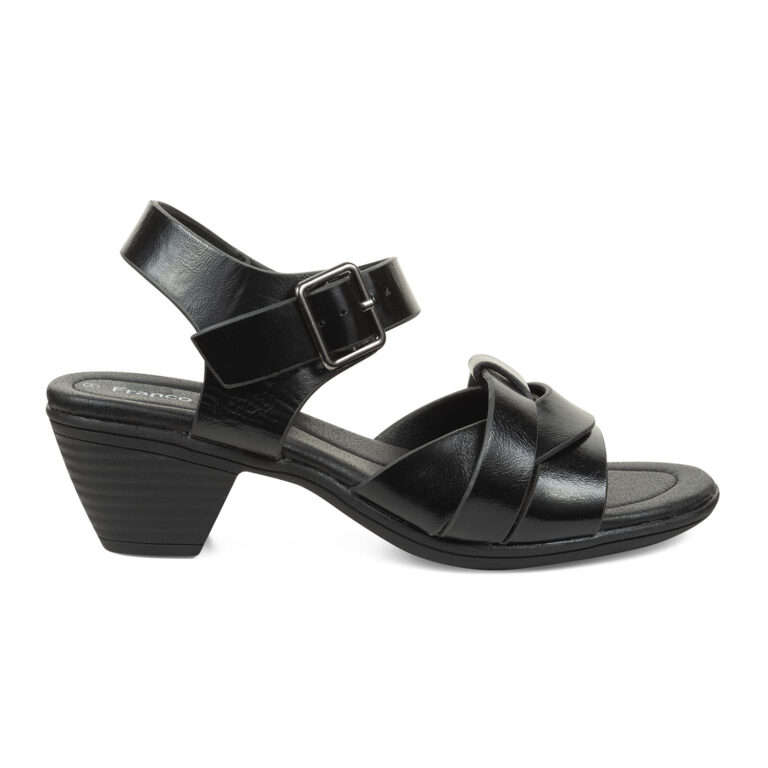AIXIR Ladies Ankle Strap Low Heel Sandals PSL3002-8