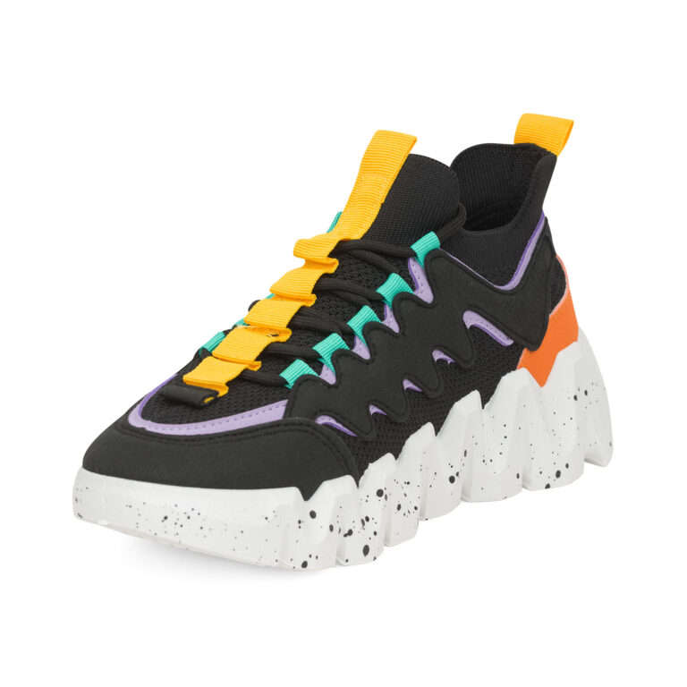 TTP Fashion Platform Low-Top Sneaker XB8601-Black