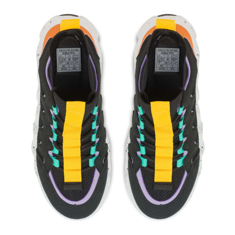 TTP Fashion Platform Low-Top Sneaker XB8601-Black