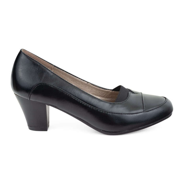 TTP Ladies Classic Slip-on Court Heels