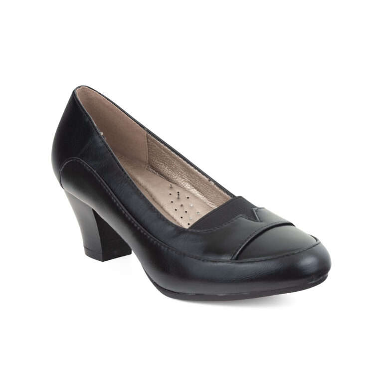TTP Ladies Classic Slip-on Court Heels