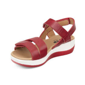 TTP Ladies Platform Sandals with Velcro Strap