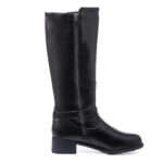 TTP Knee High Boot with Ankle Decor and Elasticated Back Shaft XB8227