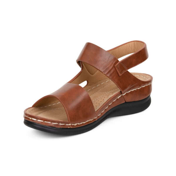 TTP Ladies Comfortable Hook & Loop Strap Sandal L18814