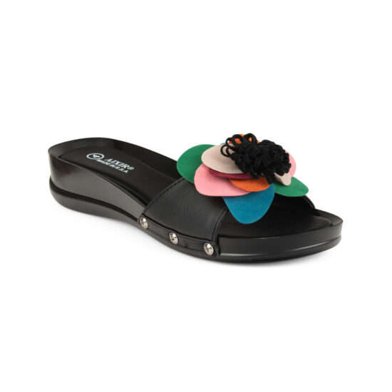 AIXIR Ladies Sandals with Flower Decor BK3148