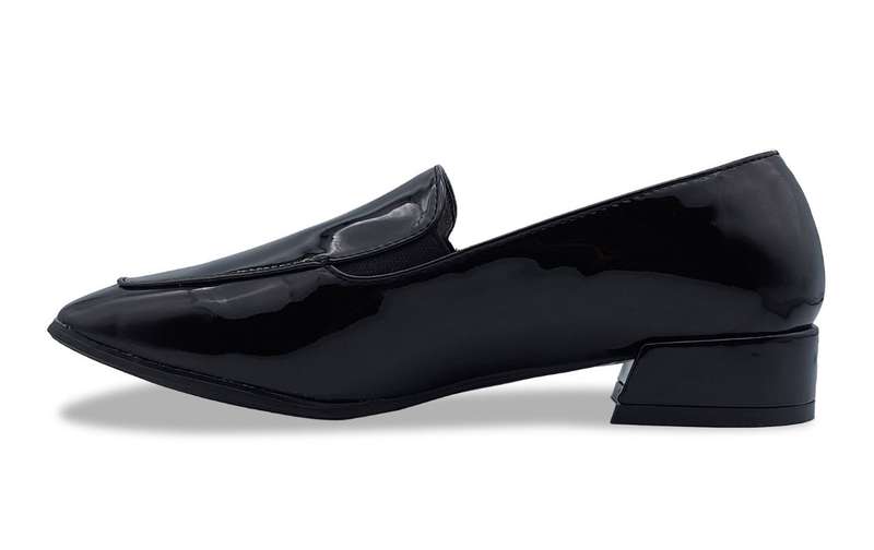 TTP Women's High Gloss Slip-on Low Heels 8601-5