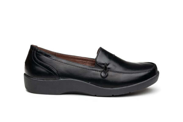 TTP Classic Loafers with Dual Side Goring and Button Decor PSL2245