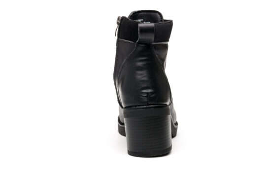 TTP Ladies Block Heel Lace-Up Ankle Boots XB85697