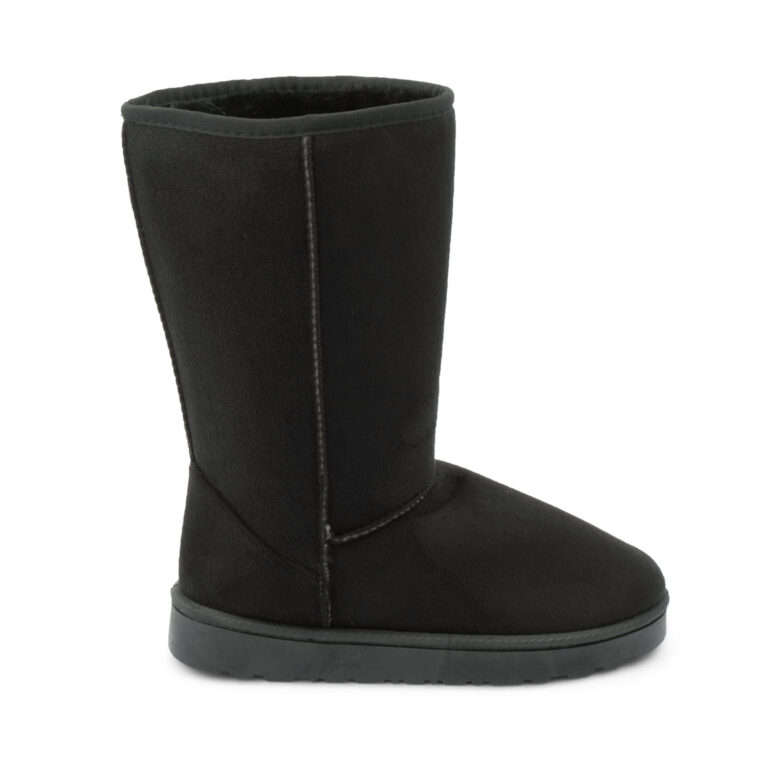 TTP Women's Suede Simple Mid-Calf Polar Boots