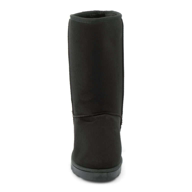 TTP Women's Suede Simple Mid-Calf Polar Boots