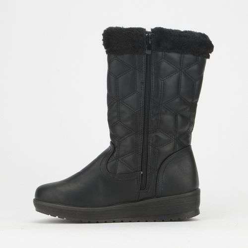 TTP Lady's Fashion Dual Button Polar Boot with Side Zipper XB8501