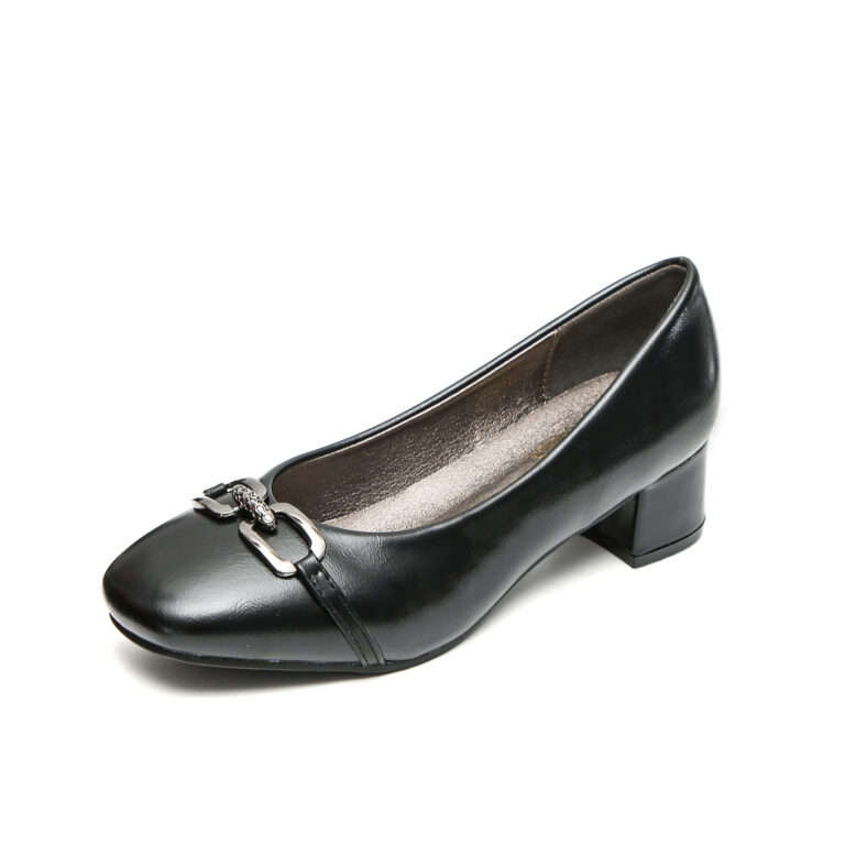 TTP Classic Square Toe Slip On Courts with Metalic Decor JSF2-1