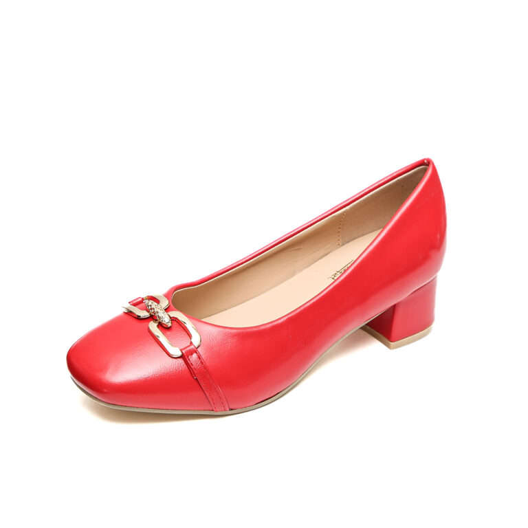 TTP Classic Square Toe Slip On Courts with Metalic Decor JSF2-1