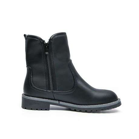 TTP Fashion Lady's Dual Side Zipper Ankle Boot XB501