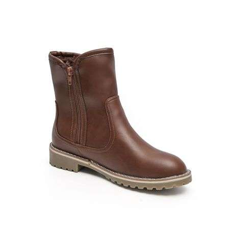 TTP Fashion Lady's Dual Side Zipper Ankle Boot XB501