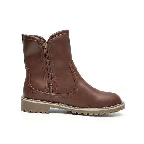 TTP Fashion Lady's Dual Side Zipper Ankle Boot XB501