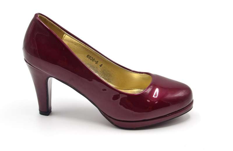 TTP Classic Ladies Glossy Platform High Heels 6636-6