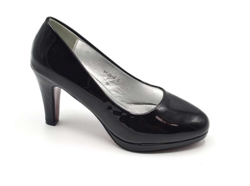 TTP Classic Ladies Glossy Platform High Heels 6636-6