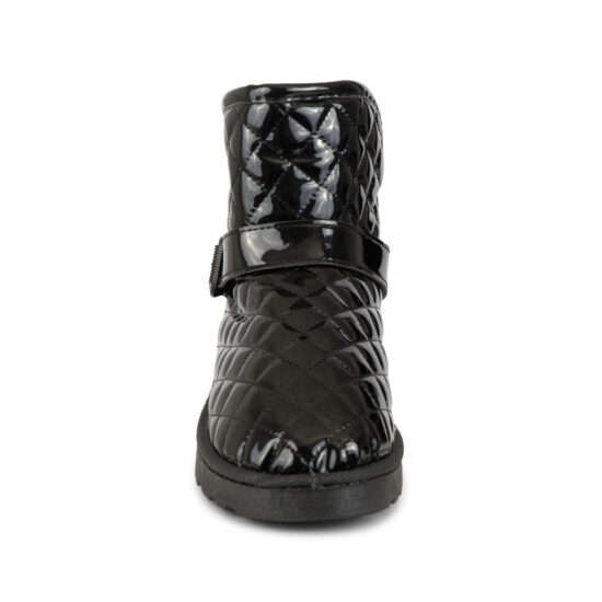 TTP Polar Ankle Boot with Patterned Stitching and Buckle Strap PU206