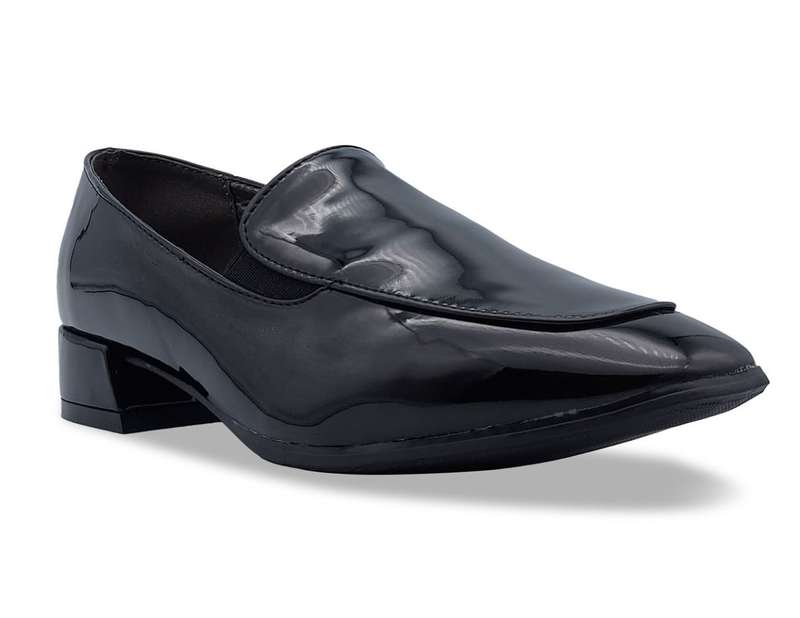 TTP Women's High Gloss Slip-on Low Heels 8601-5