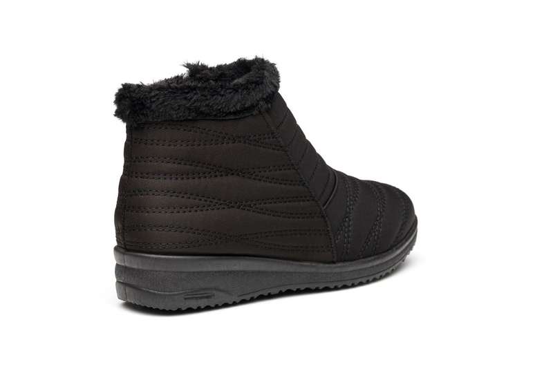 TTP Women's Winter Textile Ankle Boots with Tonal Stitching XB210405