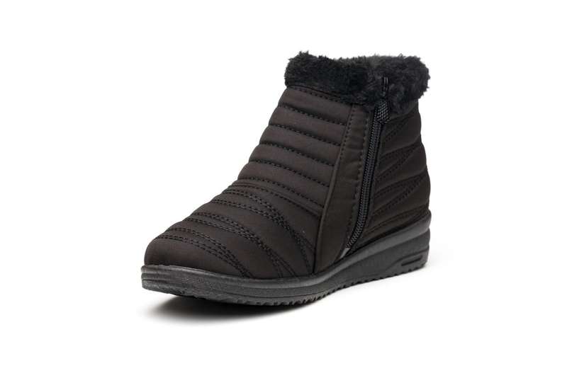 TTP Women's Winter Textile Ankle Boots with Tonal Stitching XB210405