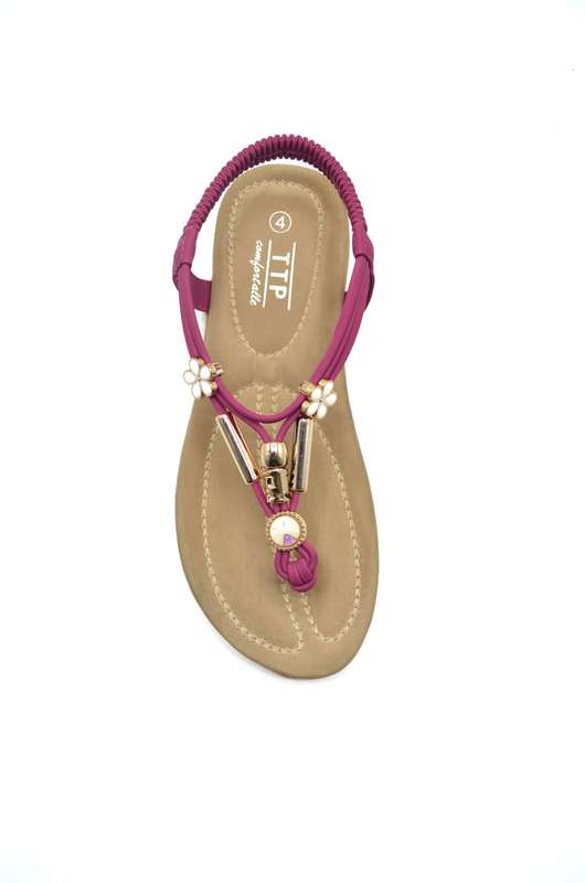 TTP Ladies Comfortable Flat Sandal 9010