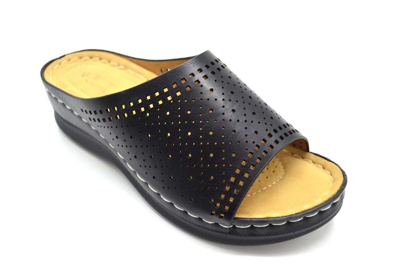 TTP Ladies Comfortable Slip-On Sandals with Cut Out Detail CY18816-2A