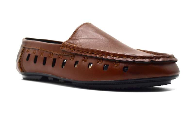 TTP Men's Moccasin with Cut Out Details