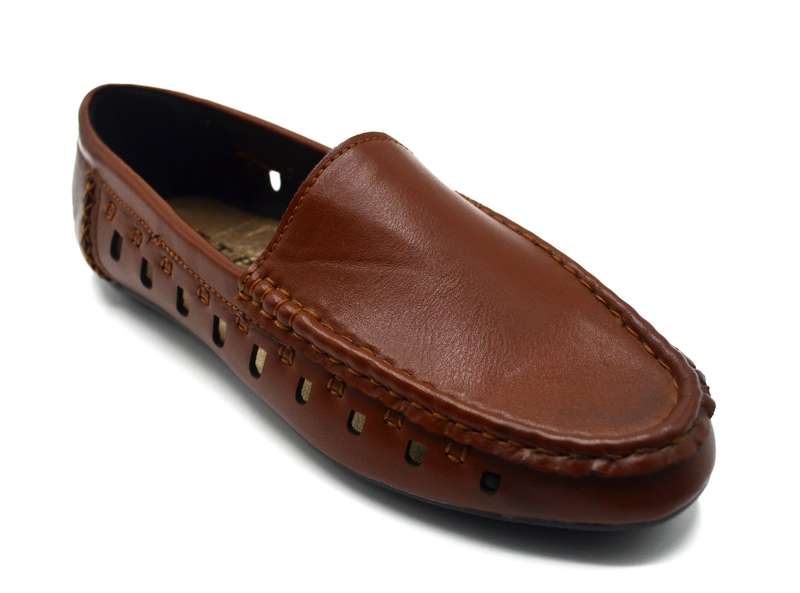 TTP Men's Moccasin with Cut Out Details
