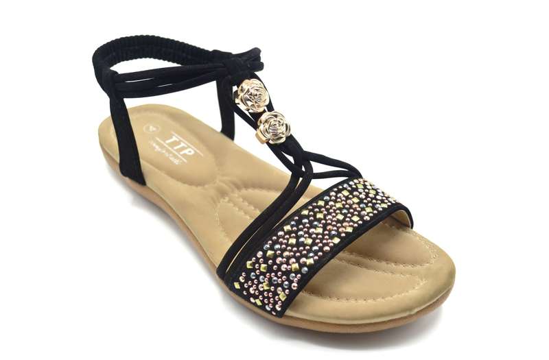 TTP Ladies Comfortable Flat Sandal 9012