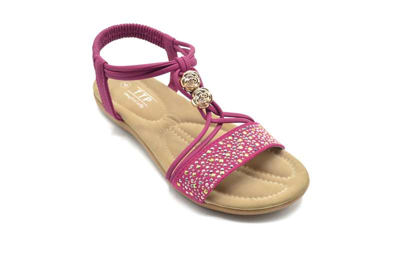 TTP Ladies Comfortable Flat Sandal 9012