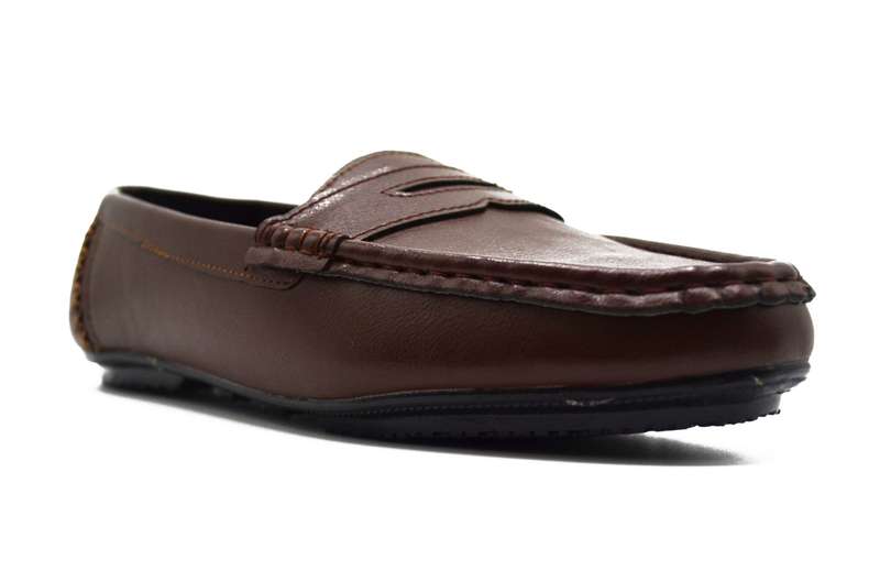TTP Men's Moccasin with Cut out Detailed Decor on Vamp