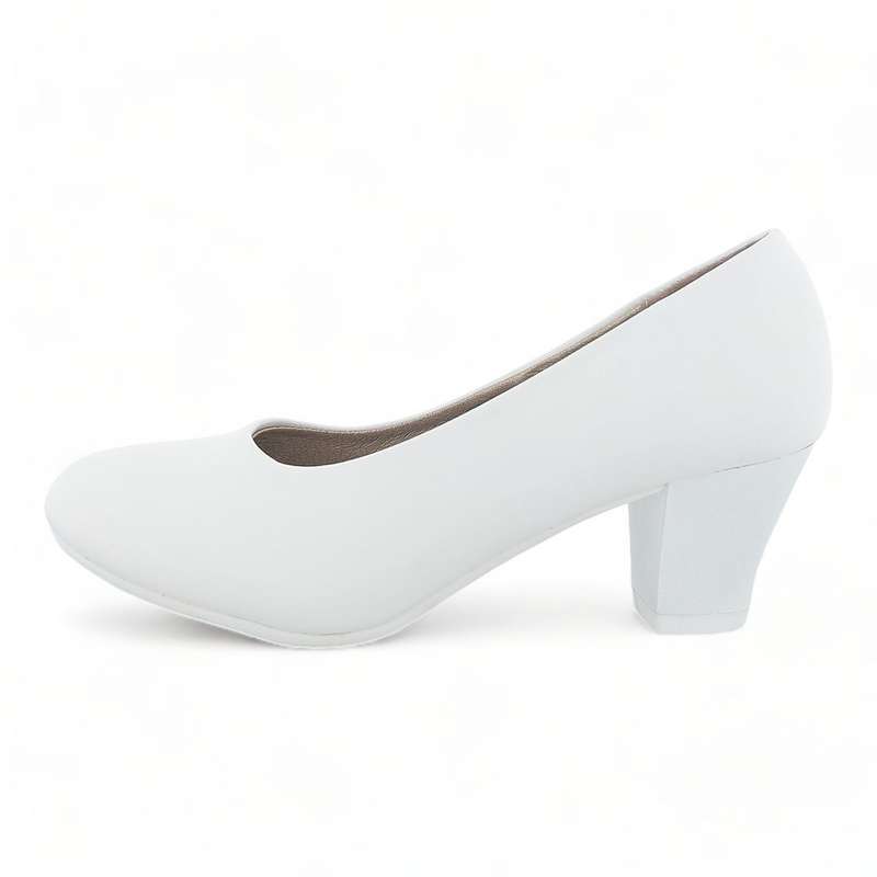 TTP Ladies Classic Slip-on Court Heels CY1125-1