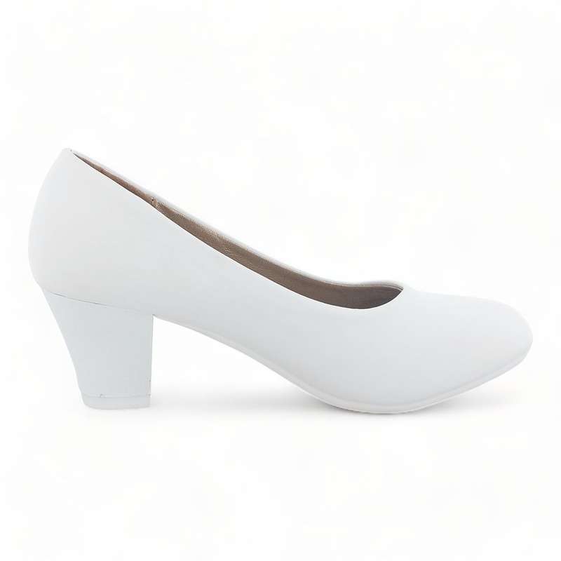 TTP Ladies Classic Slip-on Court Heels CY1125-1