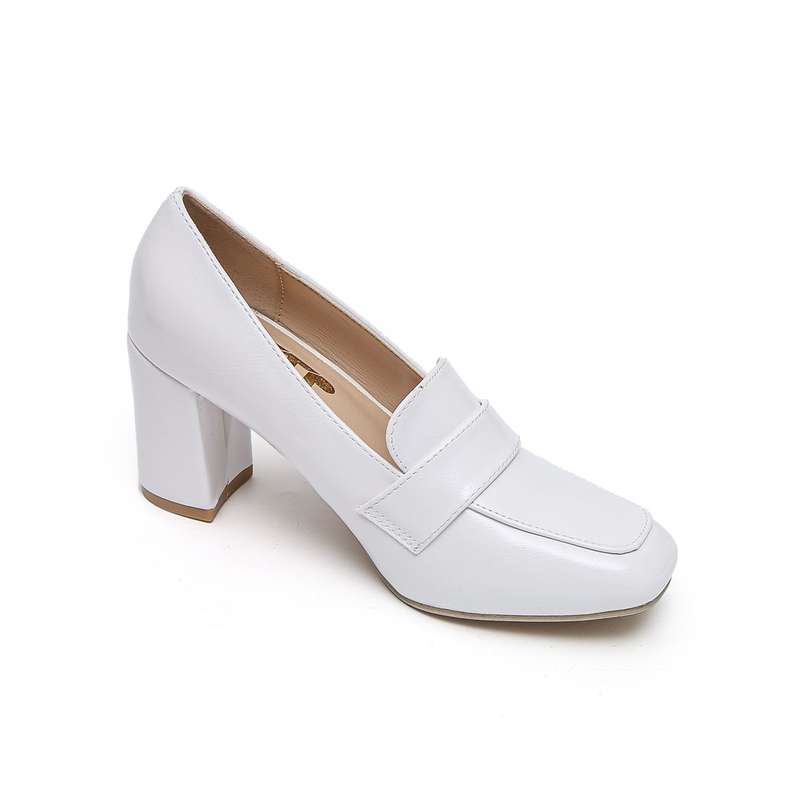 TTP Classic Block Heel Slip on Courts JSF13