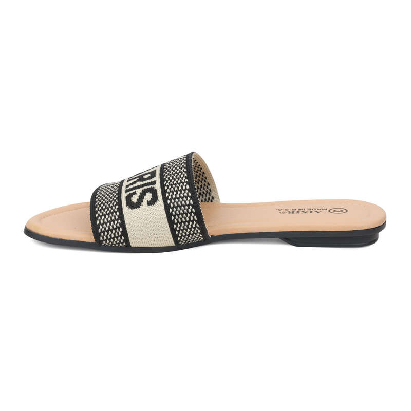 Alxir - Ladies Paris Style Textile Slippers PSL4103A