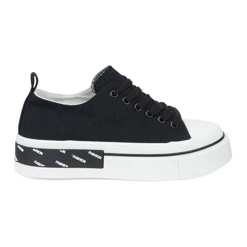 TTP Fashion Platform Low Top Lace-Up PU Sneakers XBY307