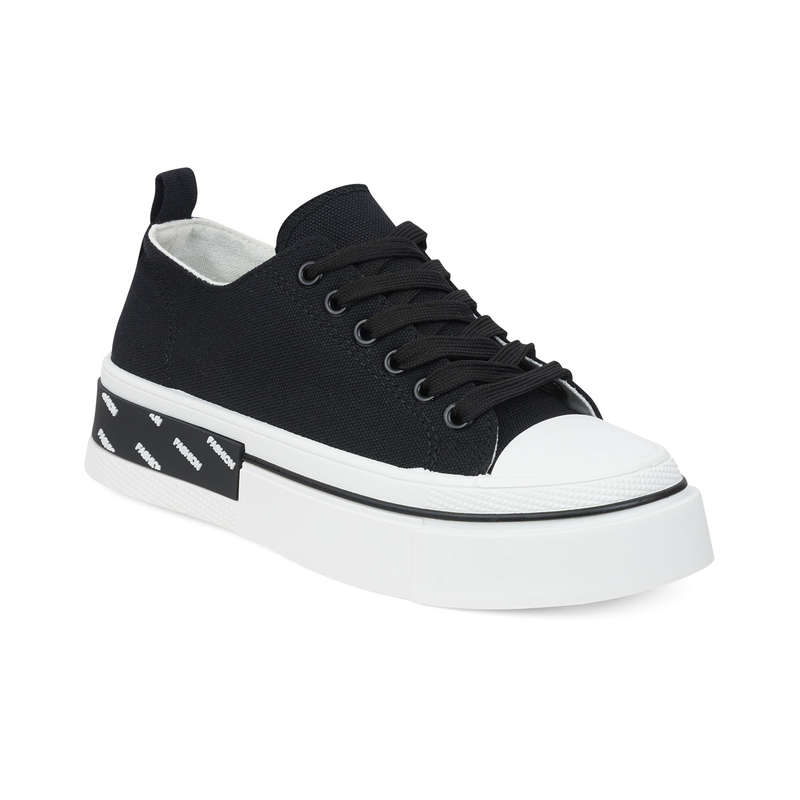 TTP Fashion Platform Low Top Lace-Up PU Sneakers XBY307