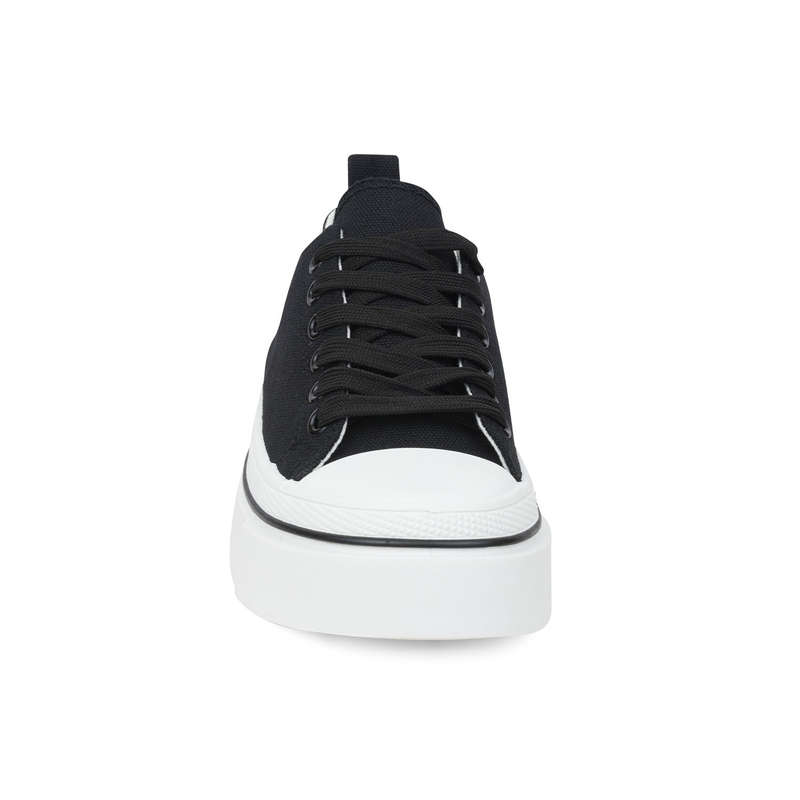 TTP Fashion Platform Low Top Lace-Up PU Sneakers XBY307