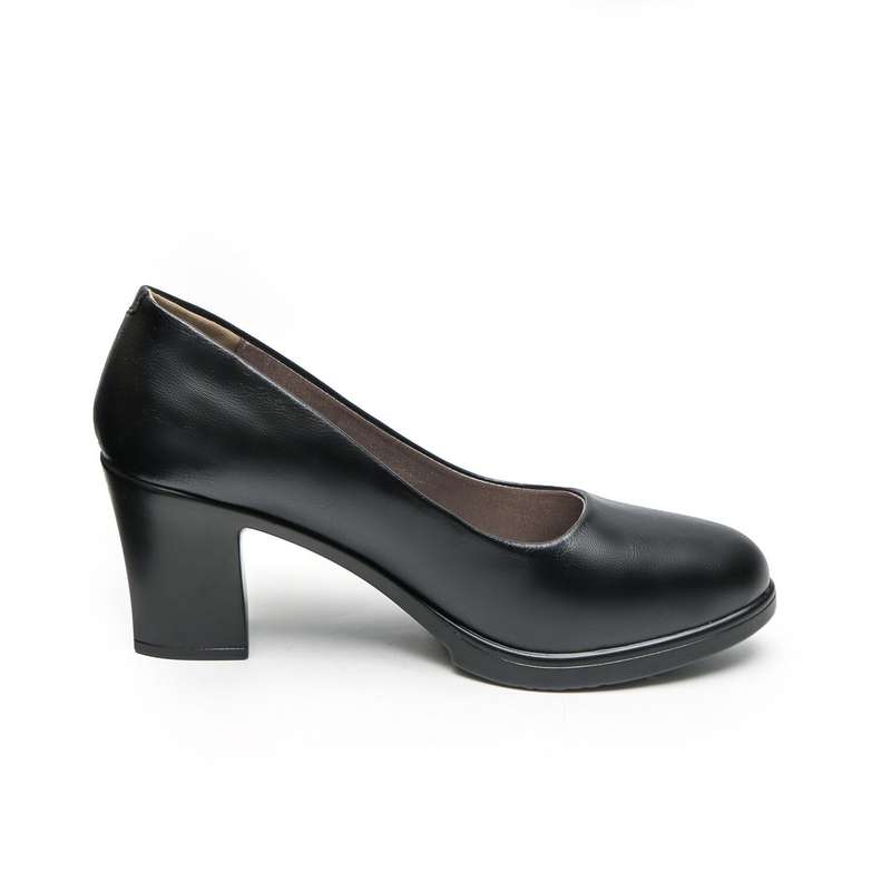 TTP Comfortable Classic Block Heel Courts XBK3501