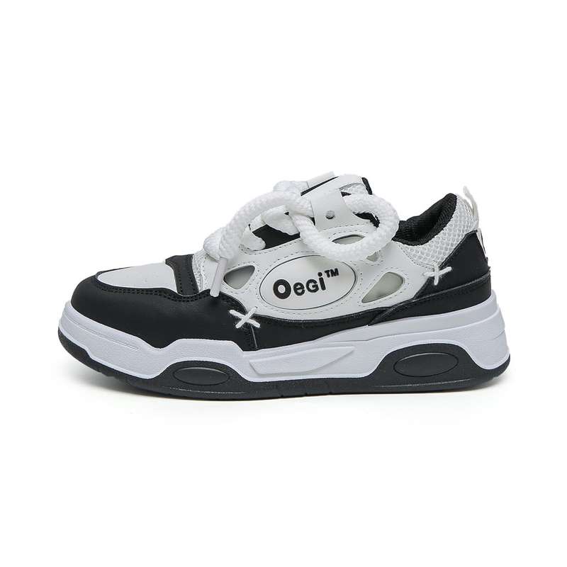 OEGI Women's Lace-Up Low-Top Sneakers XB312