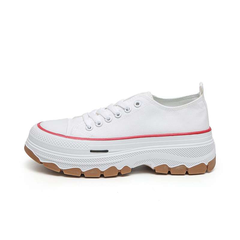 TTP Women's Fashion Lace-up Canvas Sneakers XB311