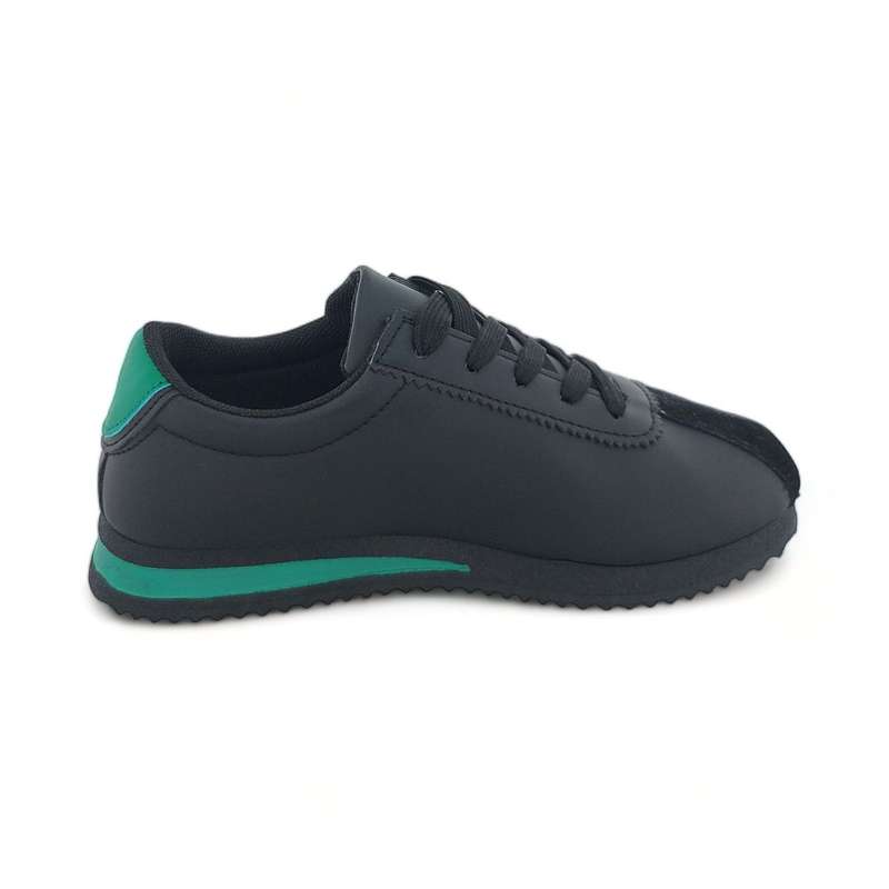 Women PU Casual Sneaker with Triangular Decor XB21101